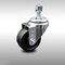 Service Caster 3.5 Inch SS Soft Rubber Wheel Swivel 12mm Threaded Stem Caster SCC SCC-SSTS20S3514-SRS-M1215 - alternate 1